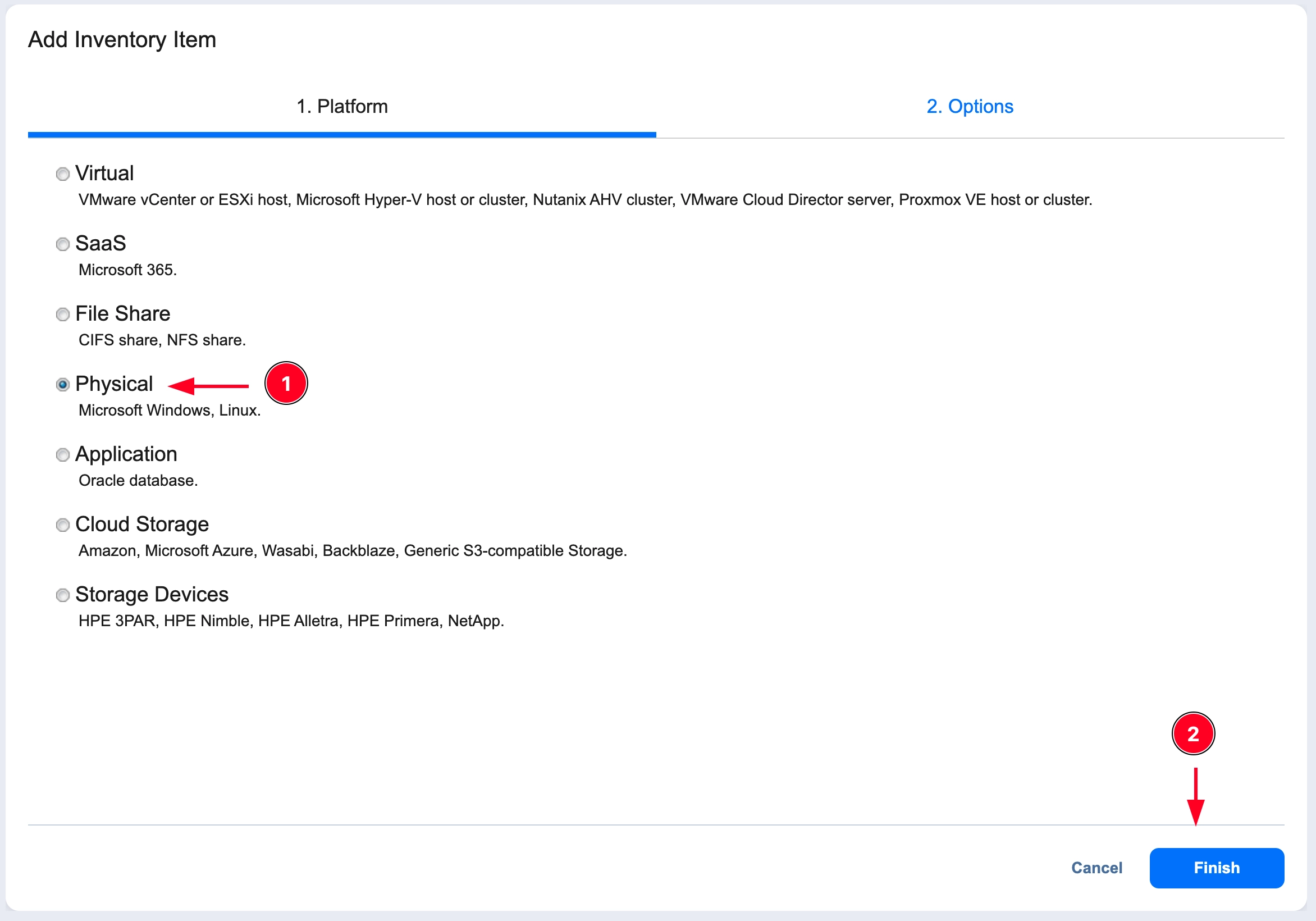 Резервное копирование сервера с помощью службы INTROSERV Backup